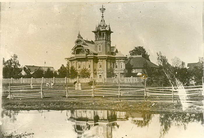 Старая фотография. Терем в Асташово