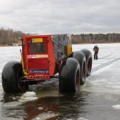 Испытания вездехода "Полюс-2М"