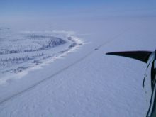 Таймырские видеозарисовки. То взлет, то посадка, снаружи и изнутри.